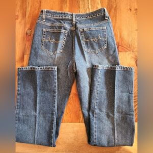 St. John's Bay Women's Straight Leg Jeans - Classic Denim Blue